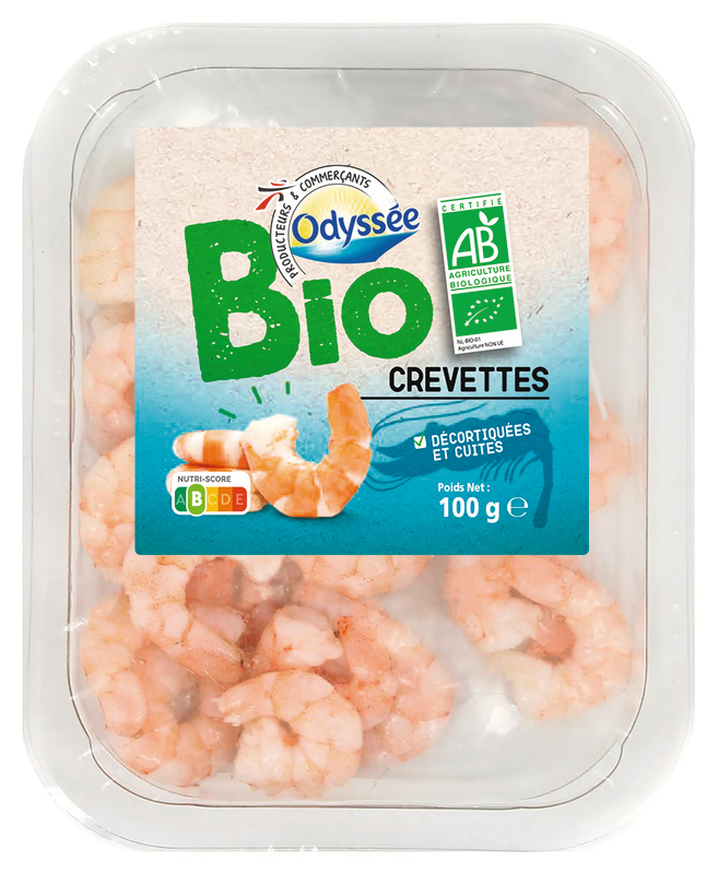 odyssée CREVETTES BIO odyssée code EAN 3250391603619 