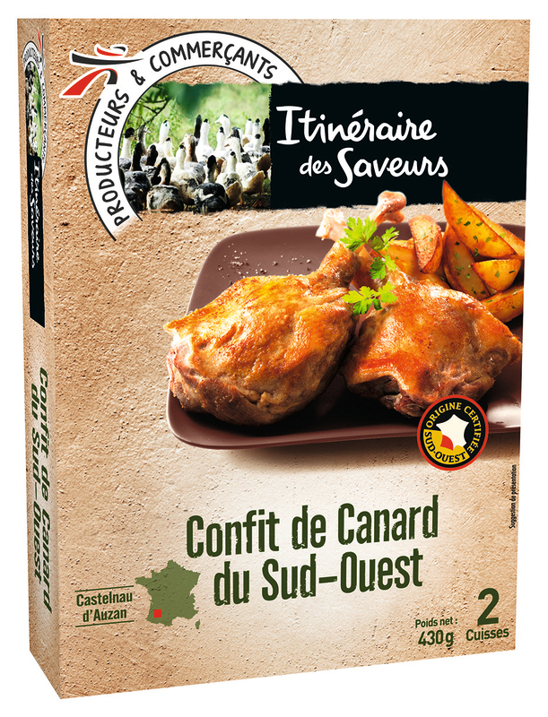 CUISSES DE CANARD CONFITES X 2 Itinéraire des s...