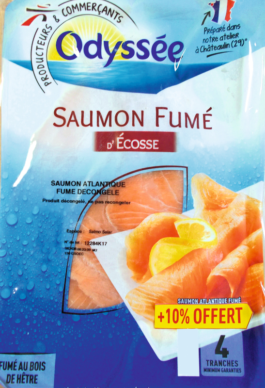 SAUMON FUMÉ D’ÉCOSSE (1) odyssée