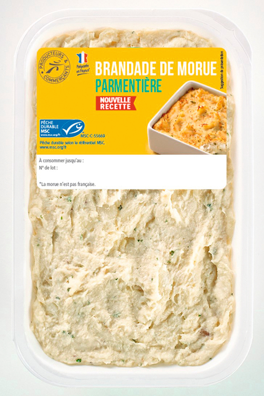 BRANDADE DE MORUE PARMENTIÈRE MSC (j)  3250391665884 (3250391665884)