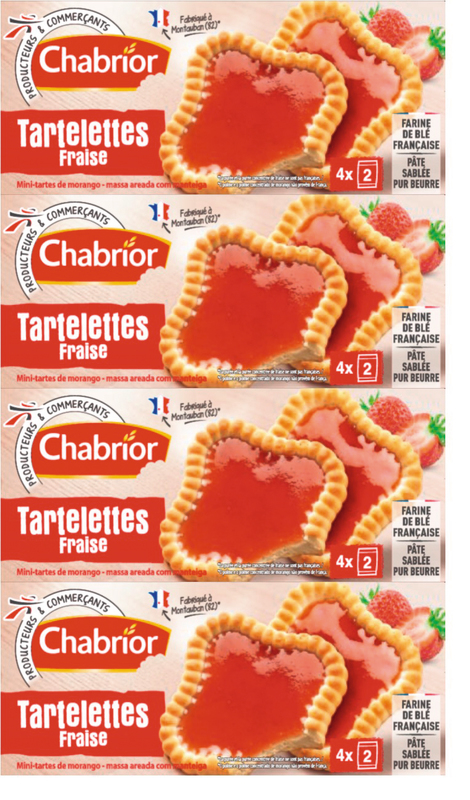 TARTELETTES FRAISE CHABRIOR