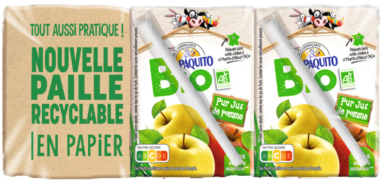 PUR JUS DE POMME BIO PAQUITO