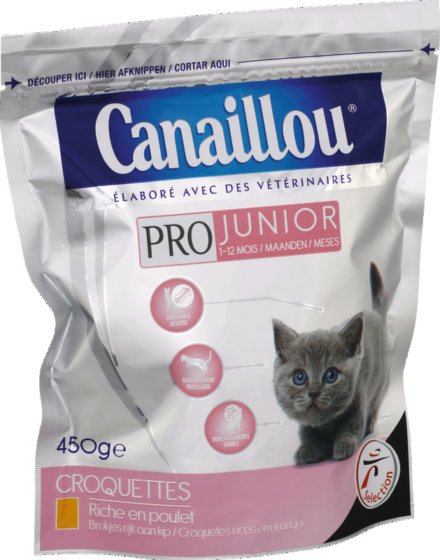 CROQUETTES POUR CHATONS PRO JUNIOR canaillou