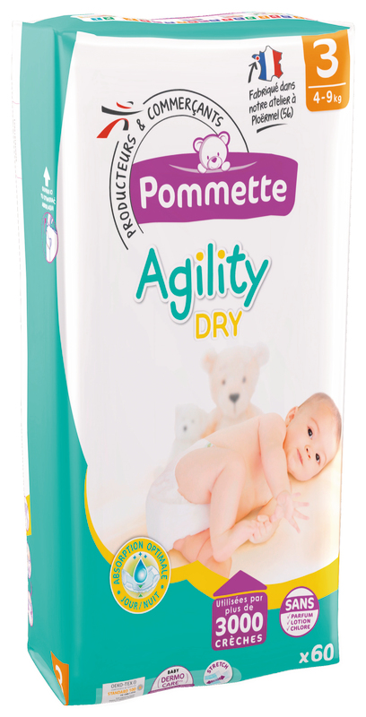 CHANGES AGILITY DRY 4/9 KG T3 X60 Pommette
