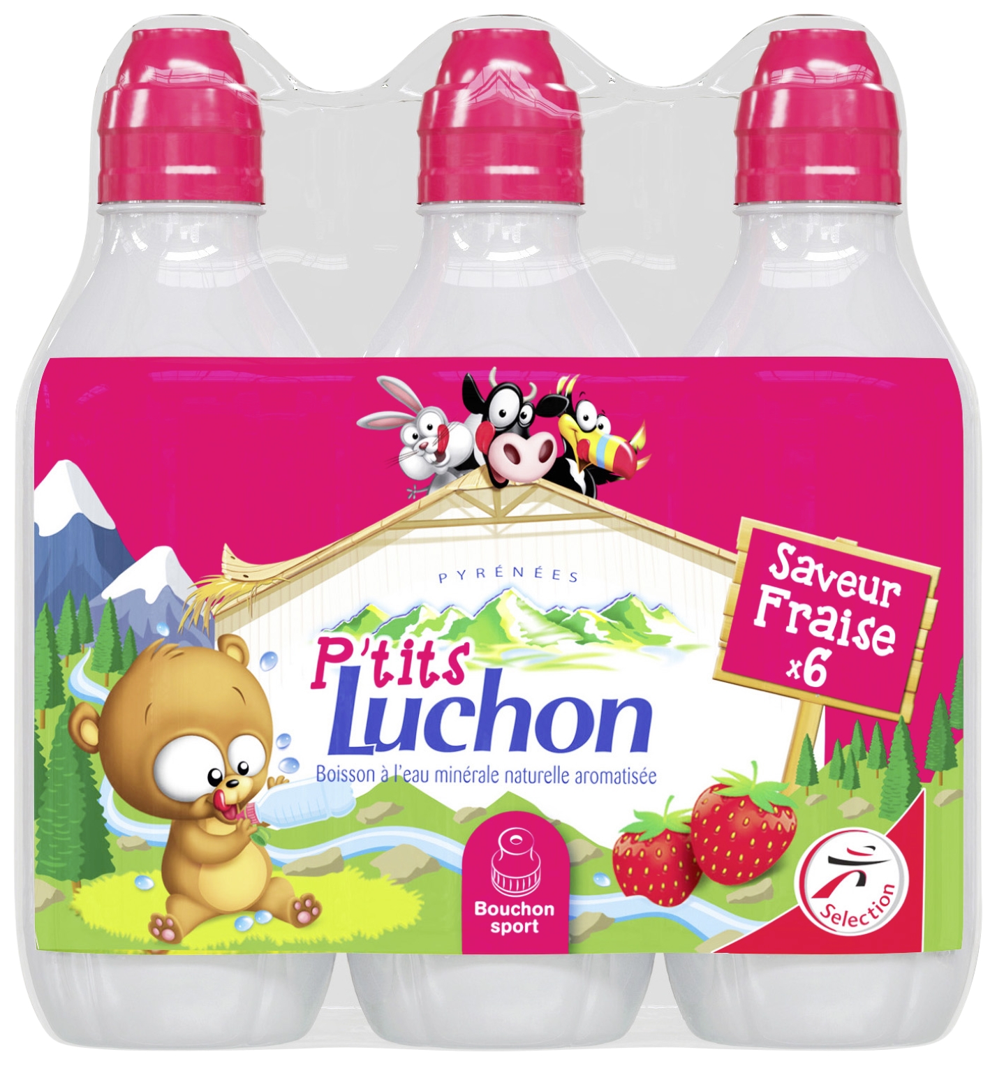 Luchon Eau aromatisée à la fraise Luchon 3250391823208 (3250391823208)