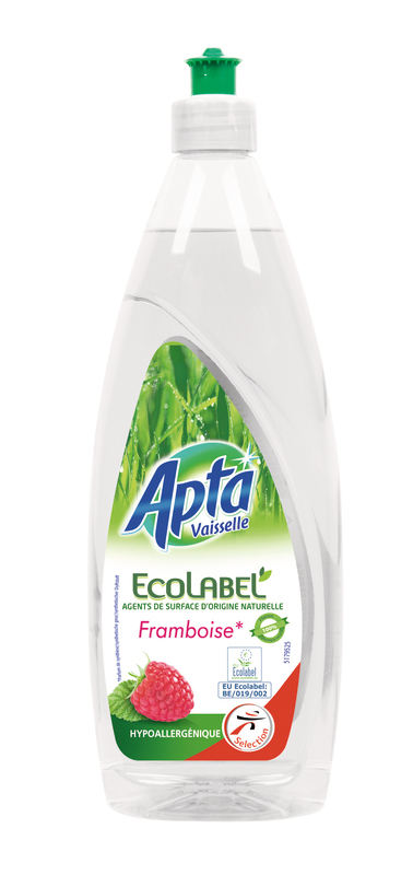 LIQUIDE VAISSELLE FRAMBOISE ECOLABEL(b) APTA