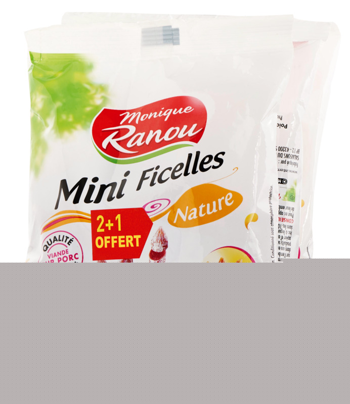 MINI FICELLES NATURE 120 G RANOU