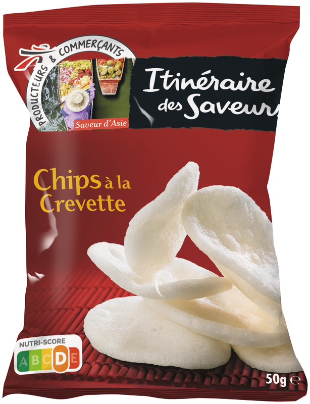 CHIPS À LA CREVETTE Itinéraire des saveurs