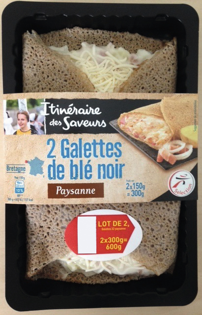 2 GALETTES DE BLÉ NOIR PAYSANNE itinéraire des ...