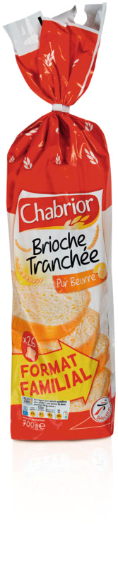 BRIOCHE TRANCHÉE CHABRIOR