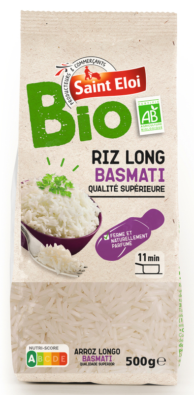 saint éloi RIZ LONG BIO BASMATI saint éloi code EAN 3250391950805 