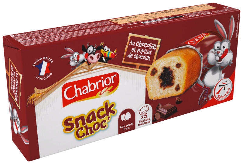 MINI FOURRÉS  AU CHOCOLAT ET PÉPITES DE CHOCOLA...