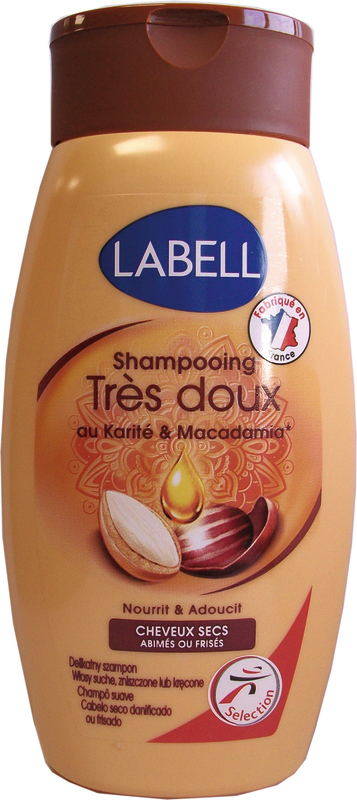 SHAMPOOING DOUX CHEVEUX SEC KARITÉ MACADAMIA LA...