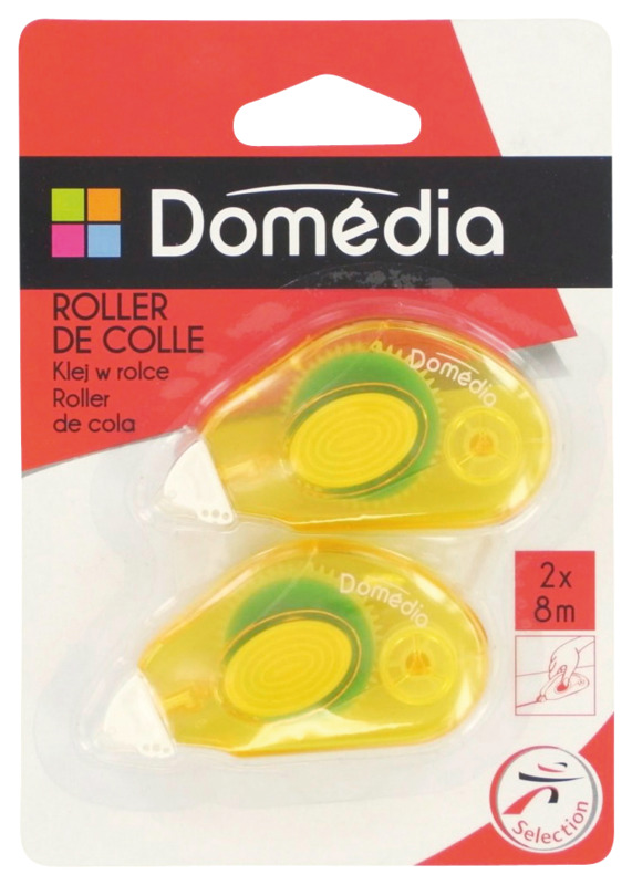 2 ROLLERS DE COLLE PERMANENTE DOMEDIA