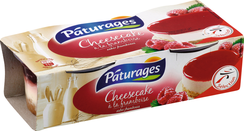 CHEESECAKE  À LA FRAMBOISE Pâturages