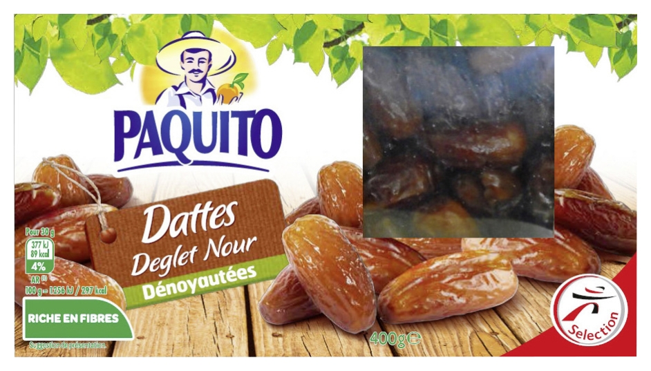 Dattes dénoyautées Paquito