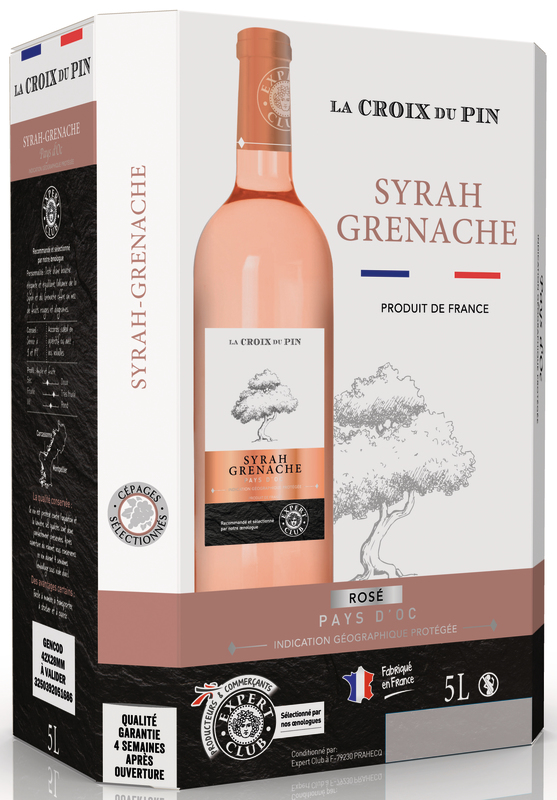 IGP PAYS D'OC SYRAH GRENACHE ROSÉ Expert club