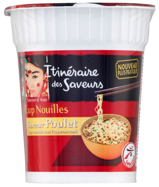 NOUILLES INSTANTANÉES CUP SAVEUR POULET
