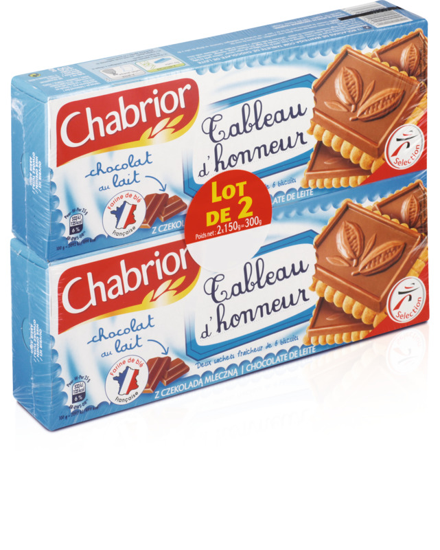 TABLEAU D HONNEUR CHOCOLAT AU LAIT CHABRIOR 3250392061852 CHABRIOR TABLEAU D HONNEUR CHOCOLAT AU LAIT CHABRIOR 3250392061852 CHABRIOR