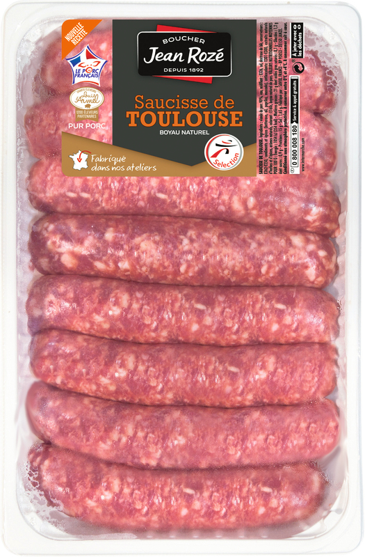 SAUCISSES DE TOULOUSE Jean Rozé