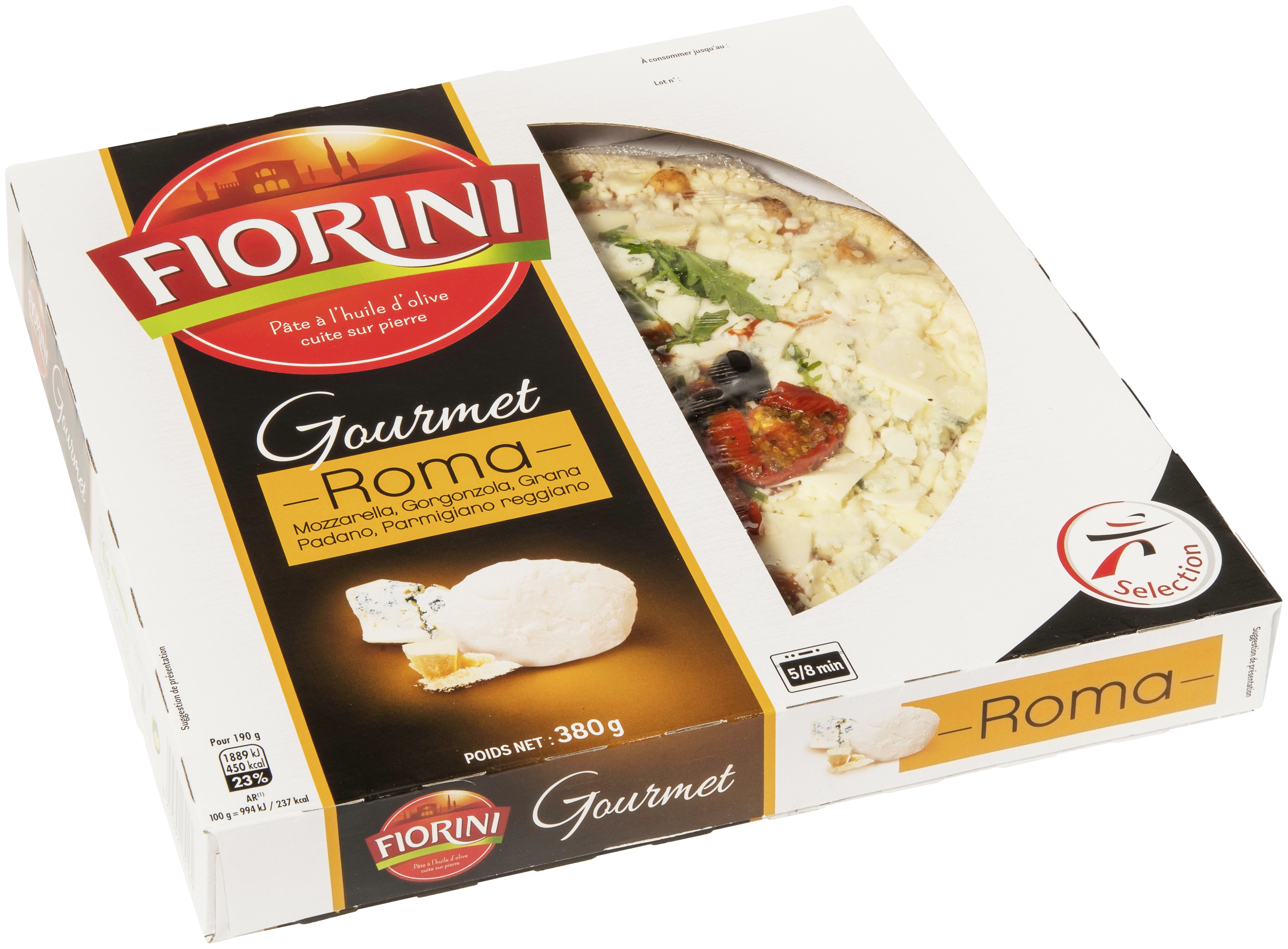 Pizza Roma fromages Fiorini 3250392130169 Fiorini Pizza Roma fromages Fiorini 3250392130169 Fiorini