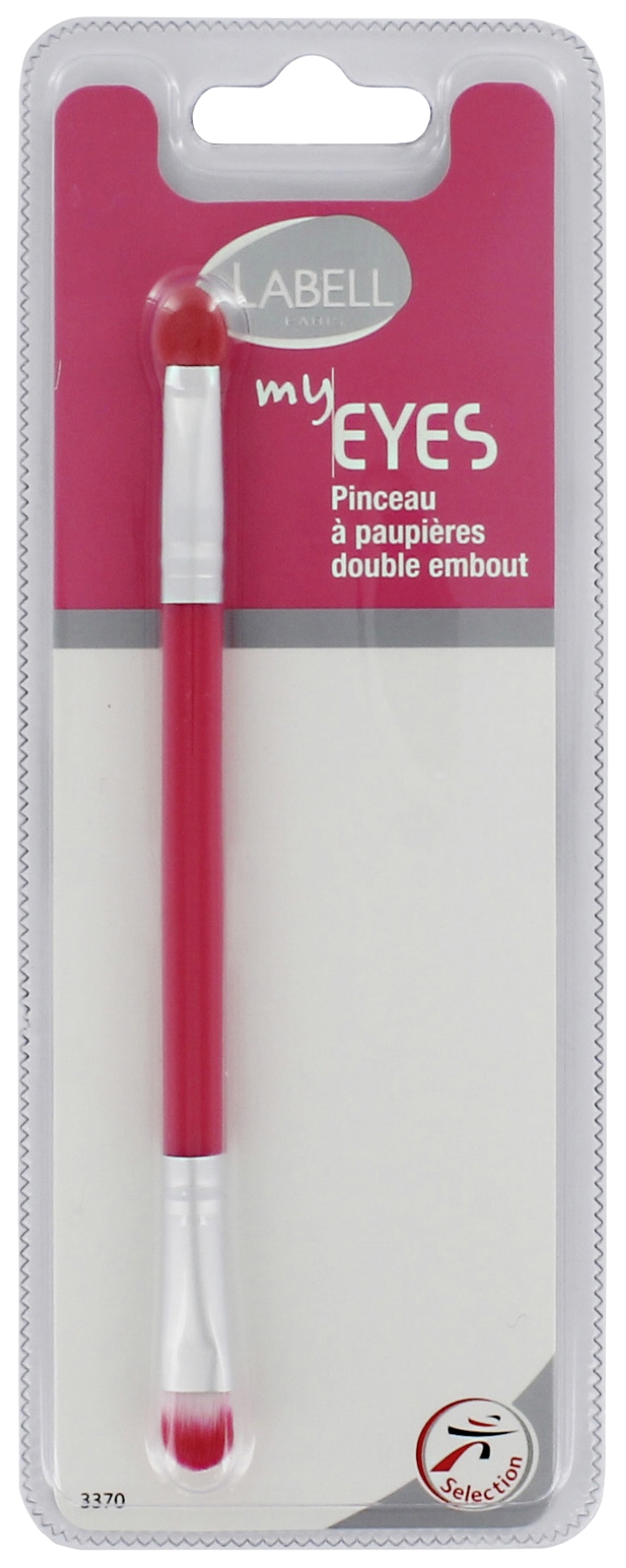 Pinceau à paupières double embout Labell Paris
