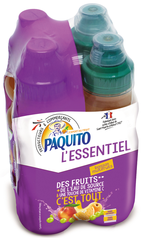 JUS MULTIFRUITS L'ESSENTIEL PAQUITO