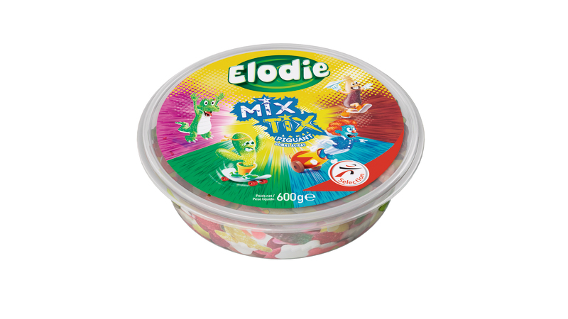 ELODIE TUBO BONBONS GÉLIFIÉES CITRIQUES ELODIE code EAN 3250392148447 