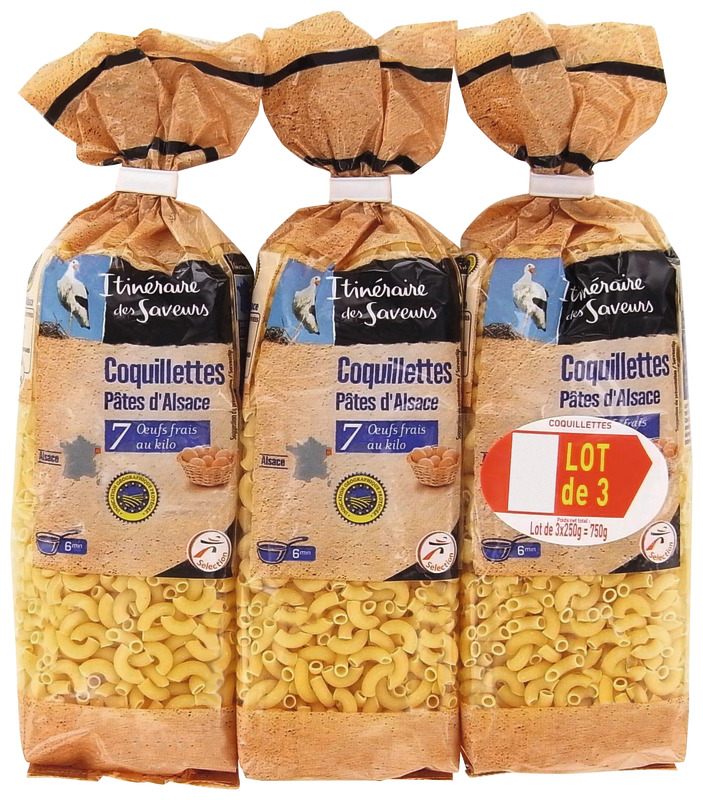 PÂTES AUX OEUFS COQUILLETTES itineraire des sav...