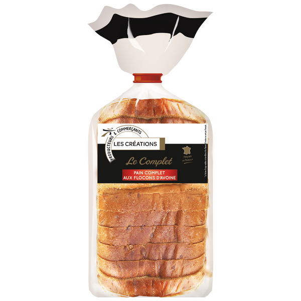PAIN COMPLET AUX FLOCONS D'AVOINE
