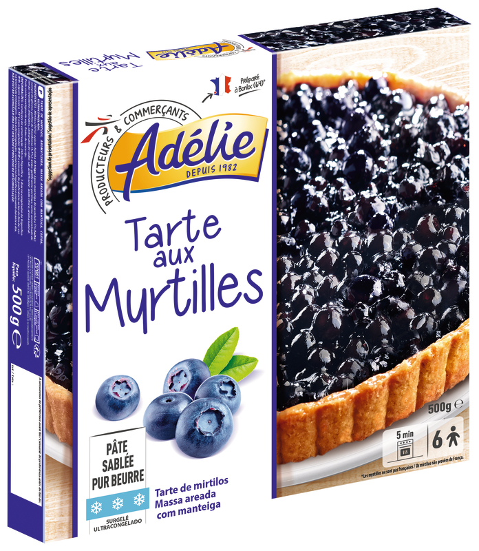 TARTE AUX MYRTILLES SURGELÉE Adélie