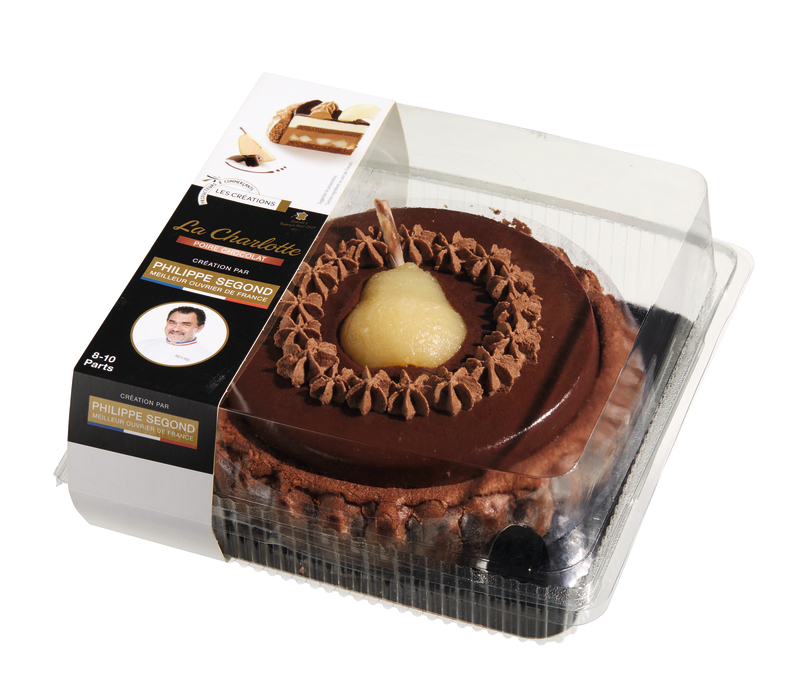 CHARLOTTE POIRE CHOCOLAT 8/10 PARTS PHILIPPE SE...