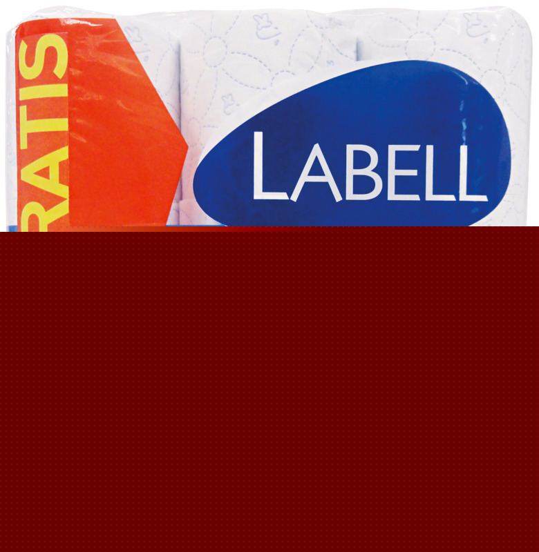 PAPIER TOILETTE 3 PLIS BLANC LABELL