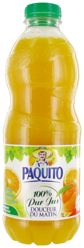 PUR JUS DOUCEUR DU MATIN PAQUITO