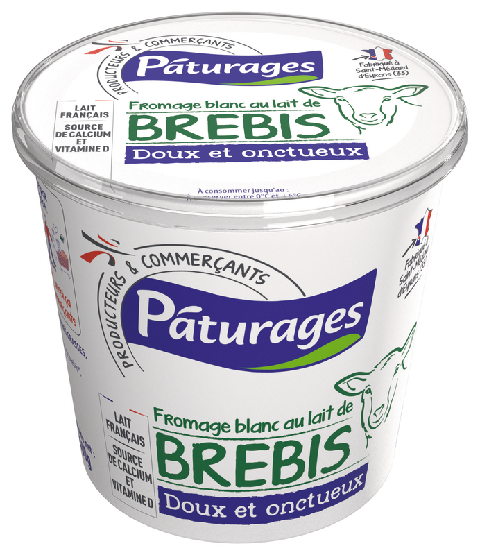 FROMAGE BLANC AU LAIT DE BREBIS Pâturages 3250392335137 Pâturages FROMAGE BLANC AU LAIT DE BREBIS Pâturages 3250392335137 Pâturages
