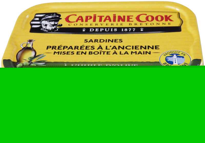 SARDINES À L'HUILE D'OLIVE VIERGE EXTRA capitai...