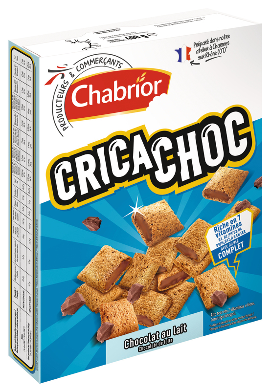 CRICA CHOC' CHOCOLAT AU LAIT chabrior