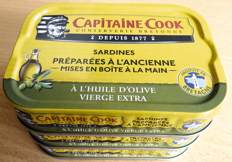 SARDINES À L'HUILE D'OLIVE VIERGE EXTRA Capitai...