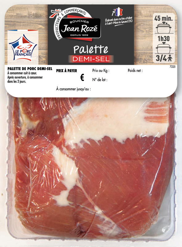 DEMI PALETTE DEMI SEL Jean Rozé