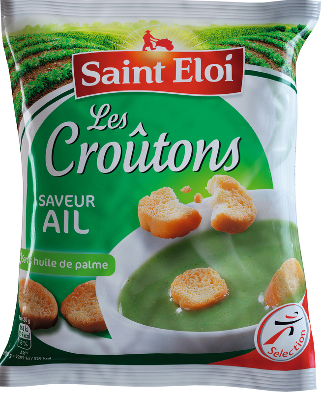 Saint eloi SAINT ELOI CROUTONS AIL 90G X2 Saint eloi code EAN 3250392402679 