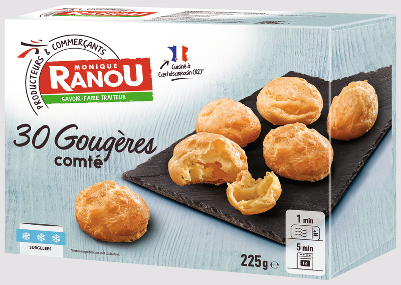 30 GOUGÈRES AU COMTÉ MONIQUE RANOU