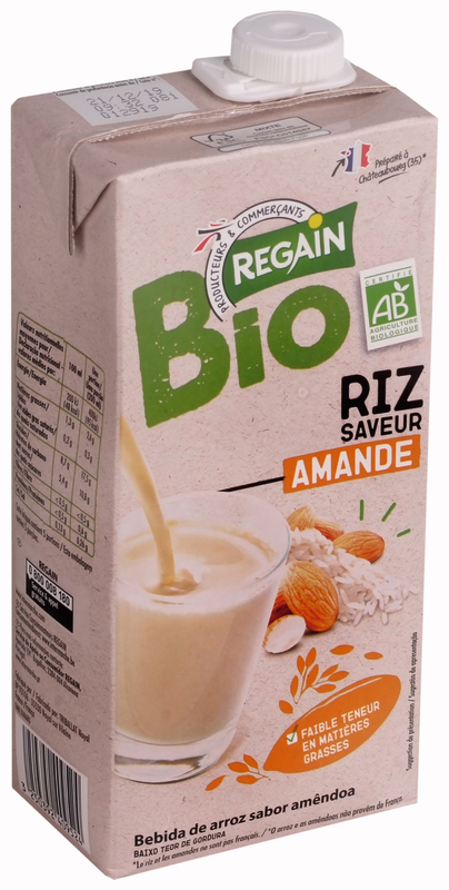 BOISSON RIZ AMANDE regain