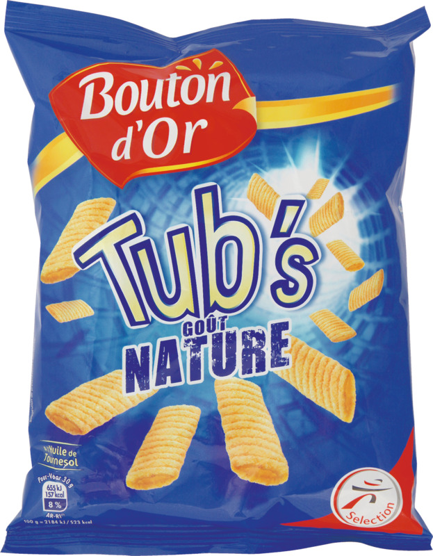TUB'S GOÛT NATURE bouton d'or
