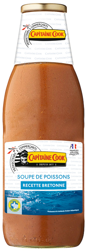SOUPE DE POISSONS RECETTE BRETONNE capitaine cook