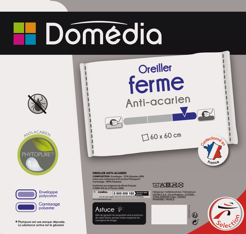 OREILLER ANTIACARIENS