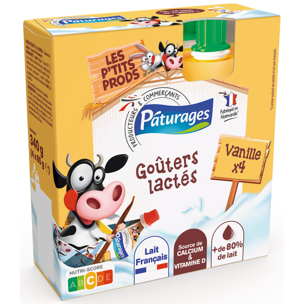 GOURDES GOÛTERS LACTÉS VANILLE
