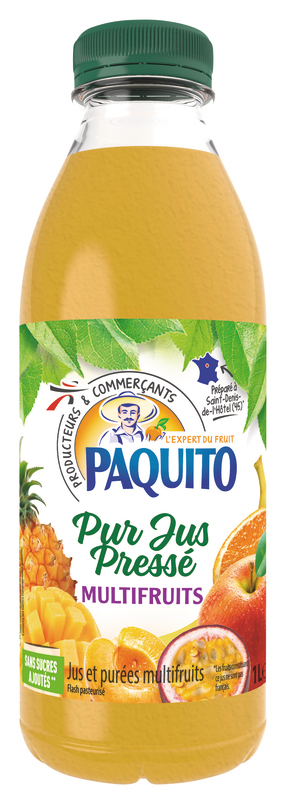 PUR JUS PRESSÉ MULTIFRUITS Paquito