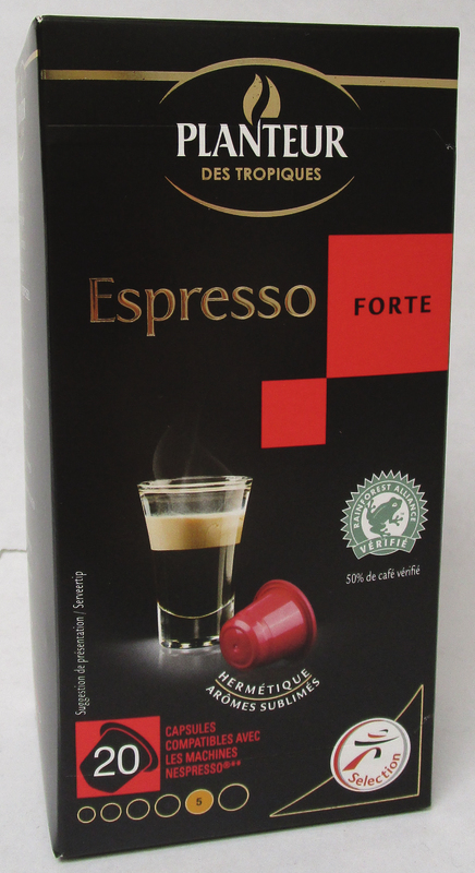 CAPSULES ESPRESSO FORTE Planteur des Tropiques
