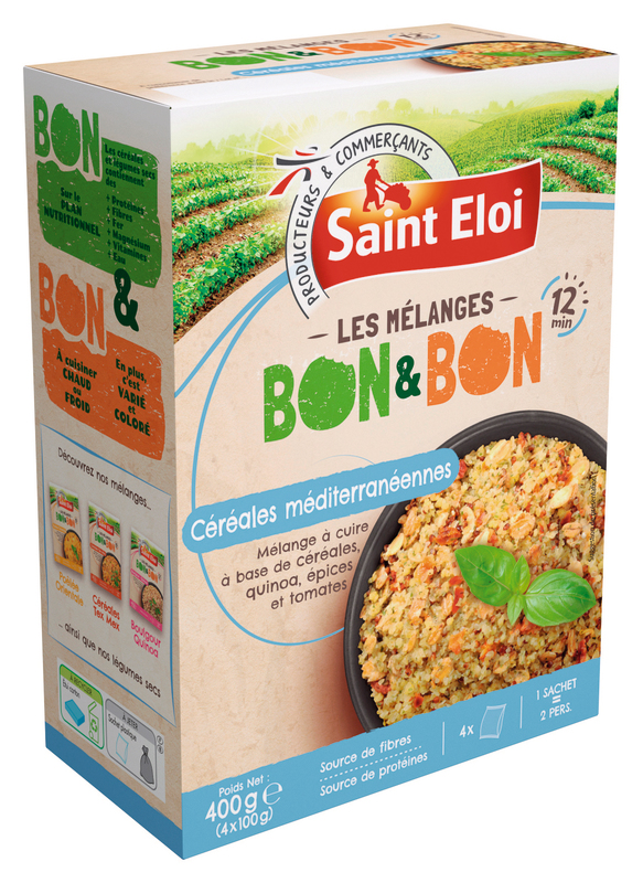 LES MÉLANGES BON ET BON CÉRÉALES   MÉDITÉRANÉEE...