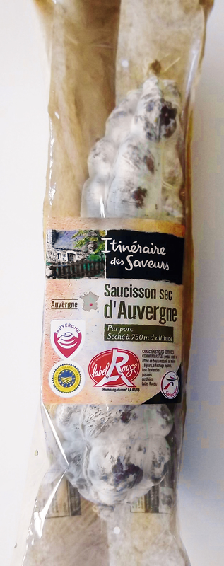 SAUCISSON AUVERGNE LABEL ROUGE itinéraire des s...